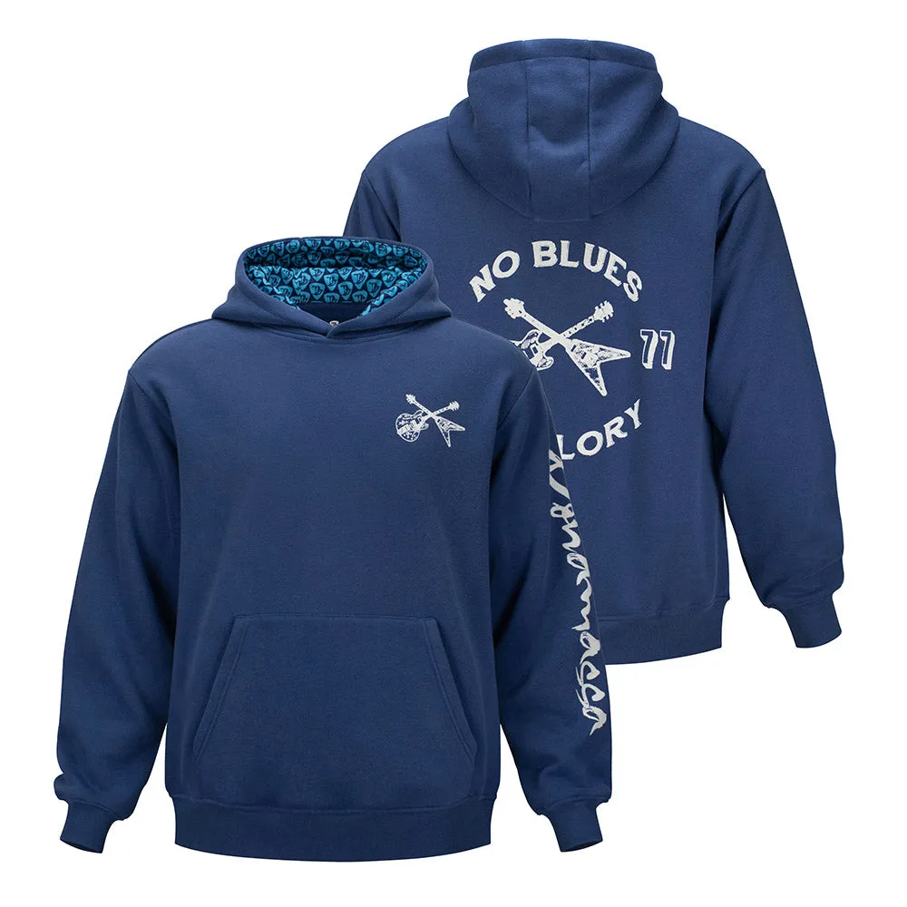 No Blues, No Glory Pullover Hoodie by SEC. 119 (Unisex)