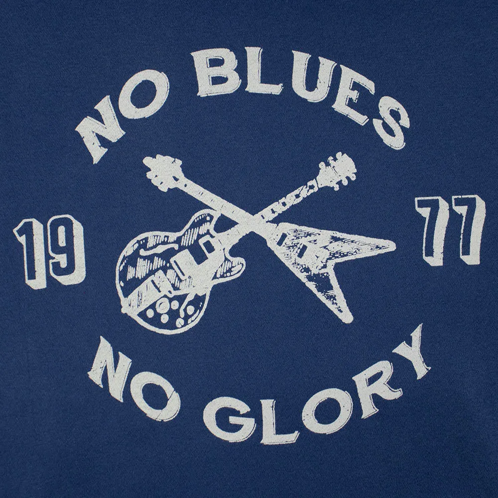 No Blues, No Glory Pullover Hoodie by SEC. 119 (Unisex)