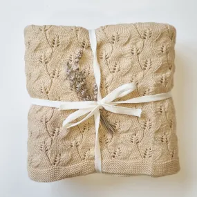 Nooks Baby Blanket - Caramel Latte