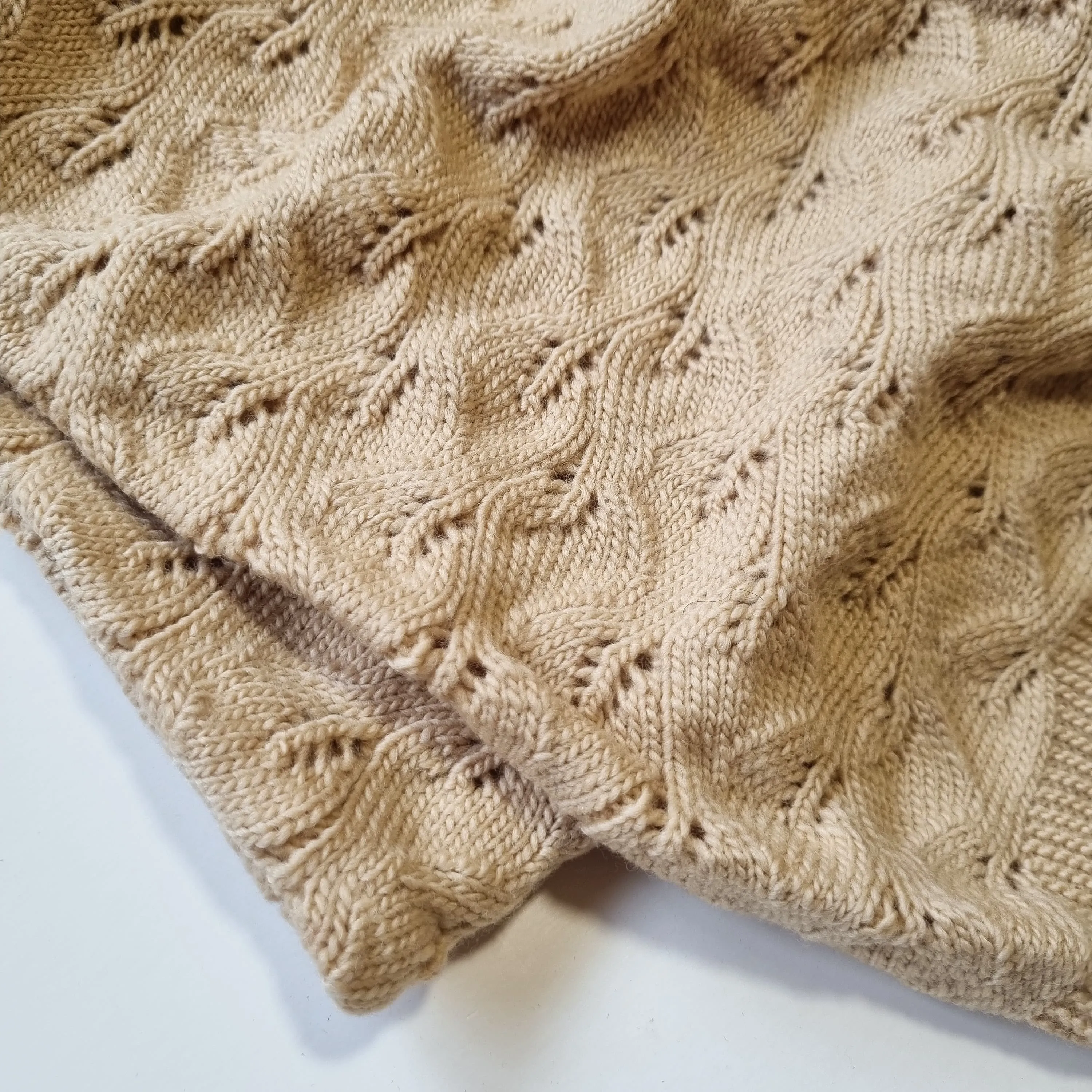 Nooks Baby Blanket - Caramel Latte