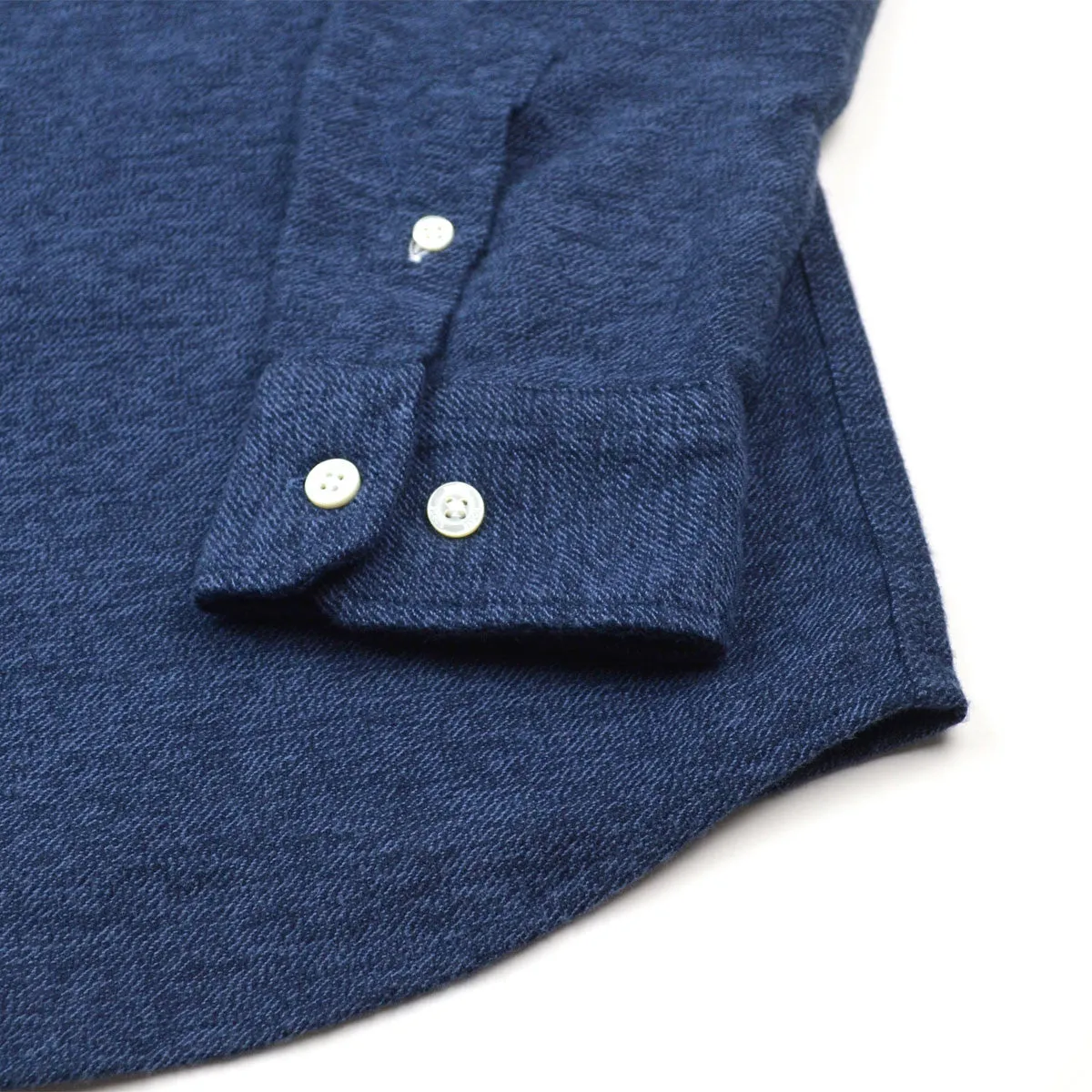 Norse Projects Anton Brushed Shirt Dark Navy