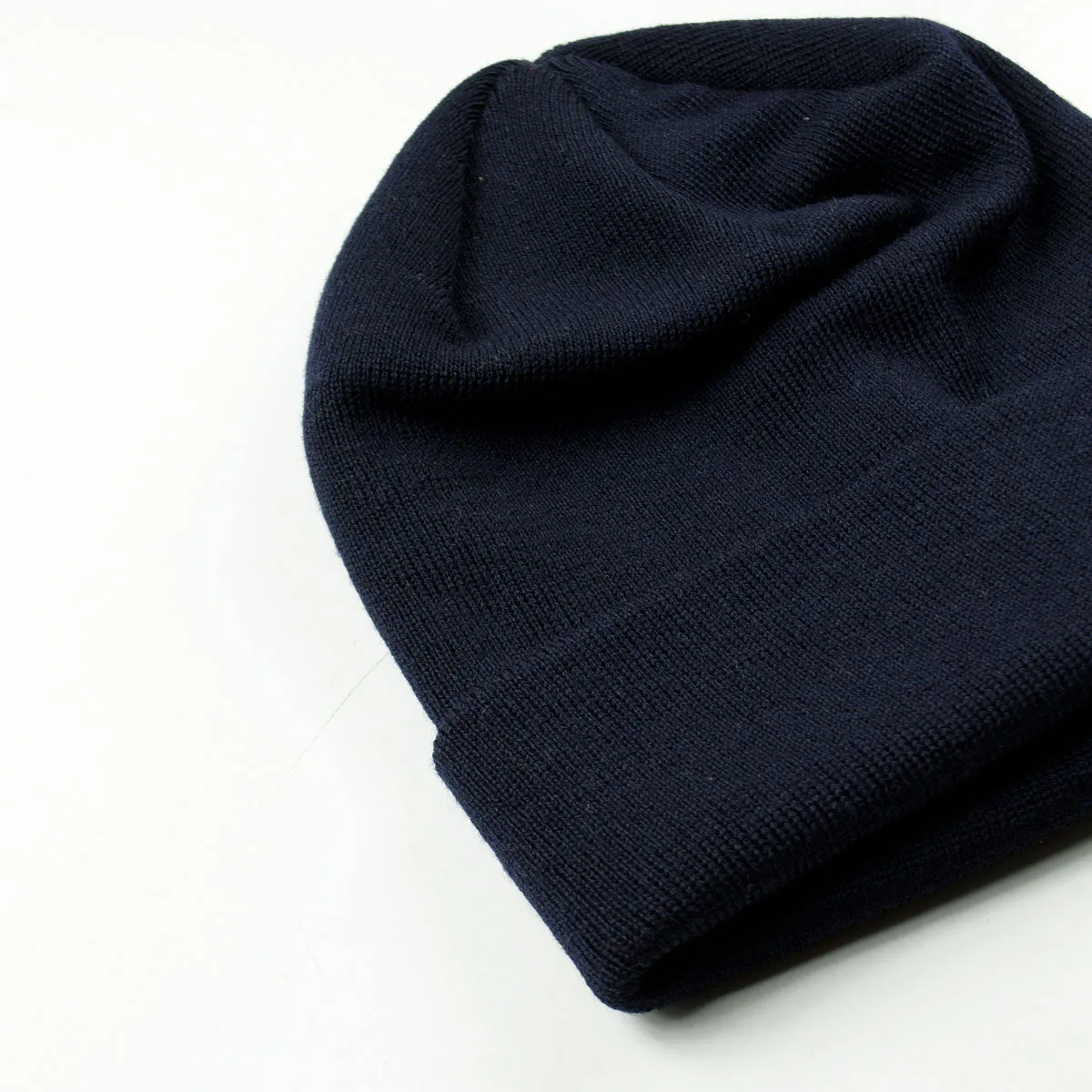 norse projects dark navy beanie