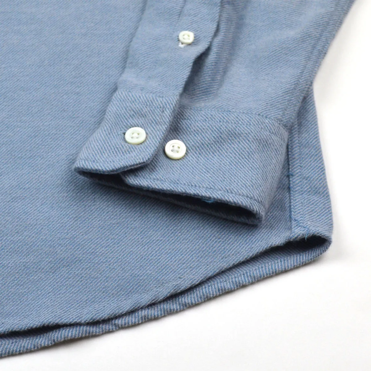 Norse Projects Fog Blue Anton Brushed Shirt