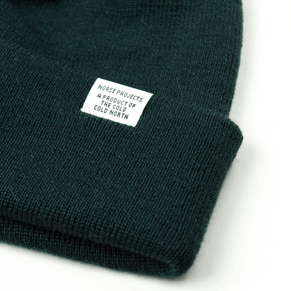 Norse Projects Quartz Green Beanie - Shop Now!