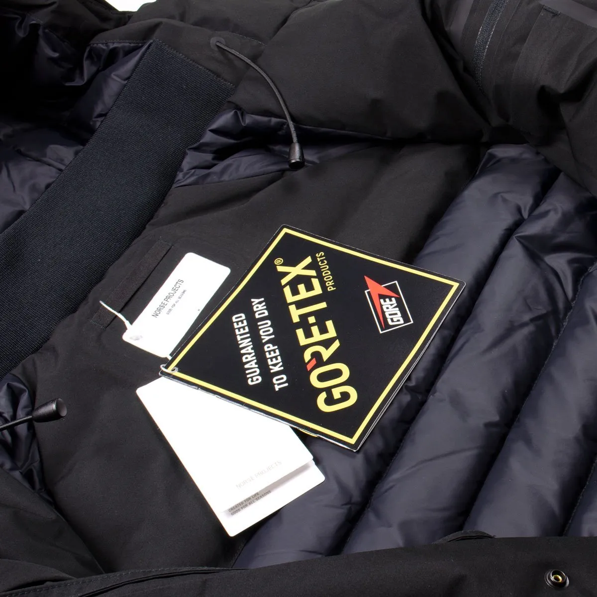 Norse Projects Rokkvi 4.0 Black Gore-Tex Parka