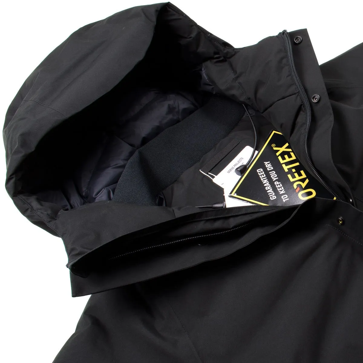 Norse Projects Rokkvi 4.0 Black Gore-Tex Parka