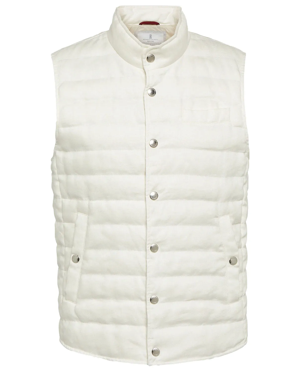 Off-White Water Resistant Padded Vest - Result: Water Resistant Off-White Padded Vest