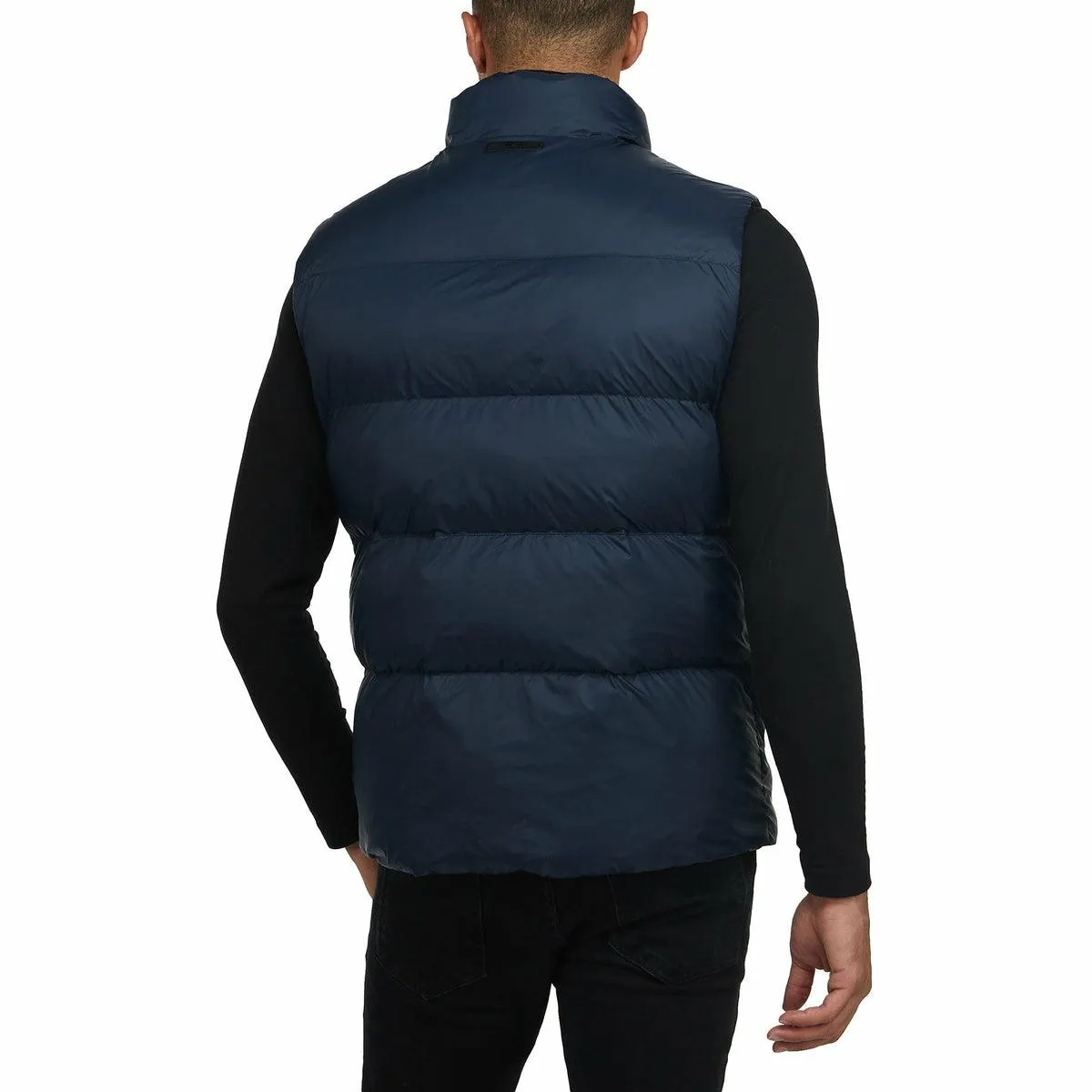 Pajar Men's Jaeger Channel Quilted Lightweight Puffer Vest Navy