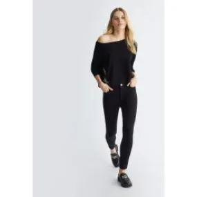 Pantaloni in jersey donna Nero