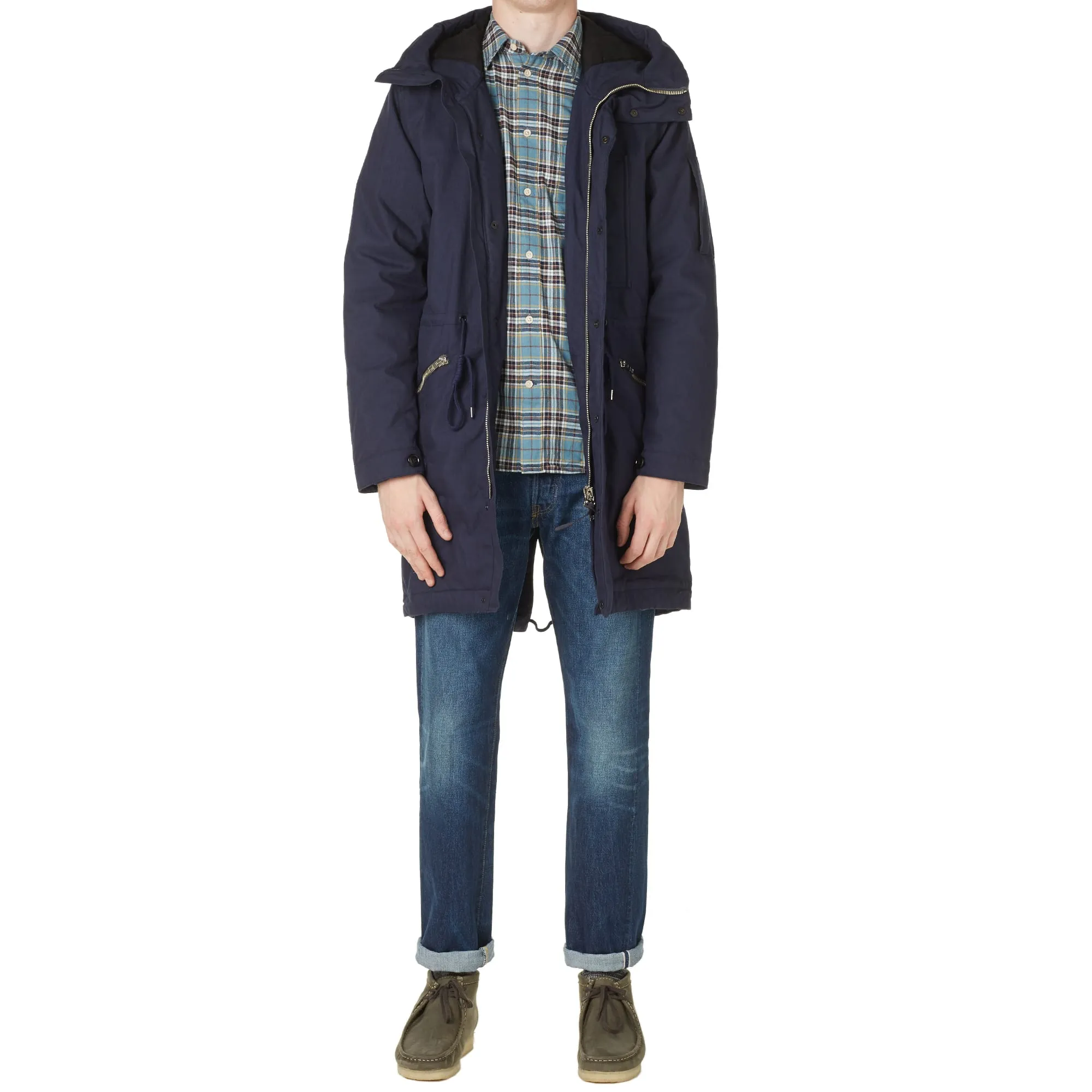 Paul Smith Navy Fishtail Parka