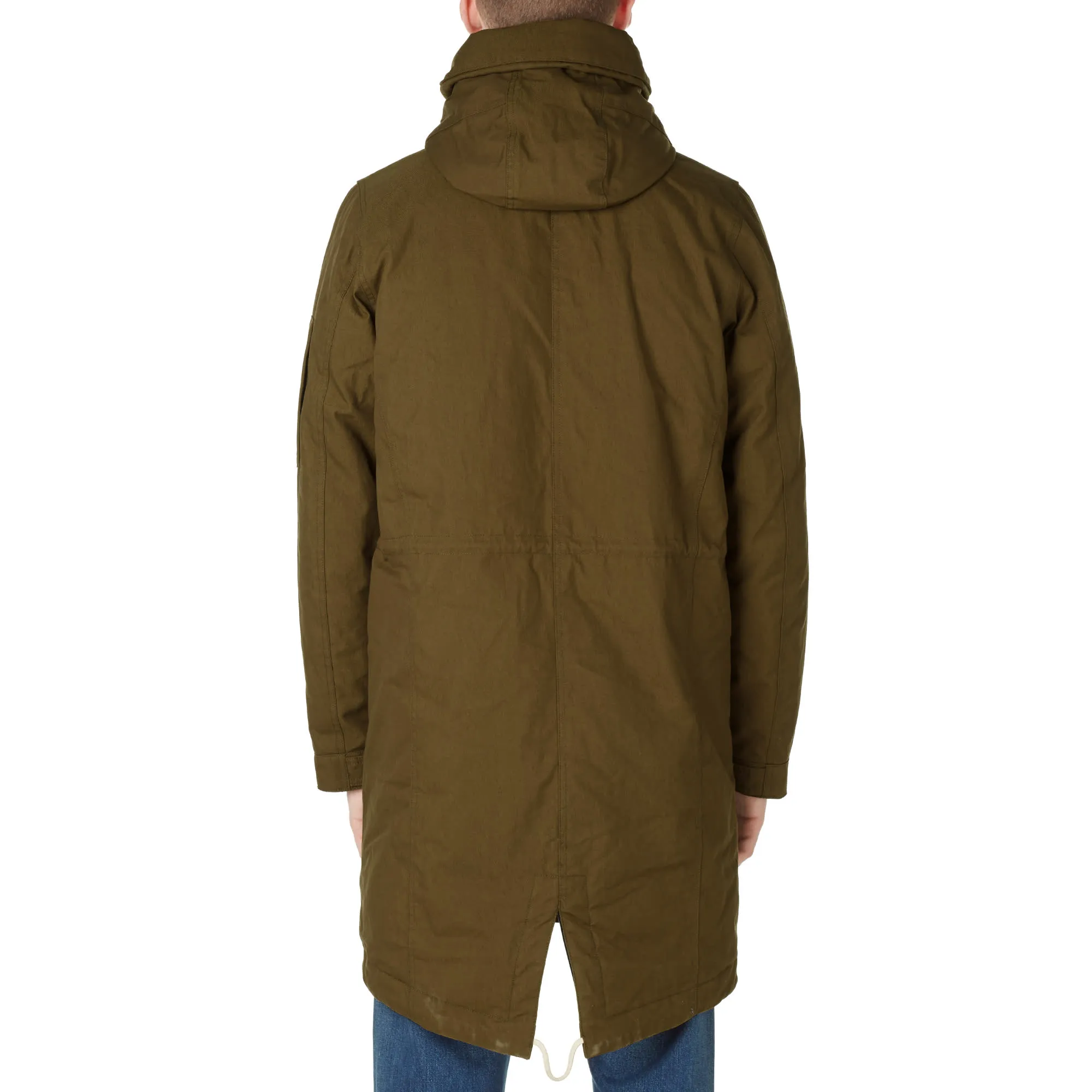 Paul Smith Parka Olive - Down Filled Fishtail