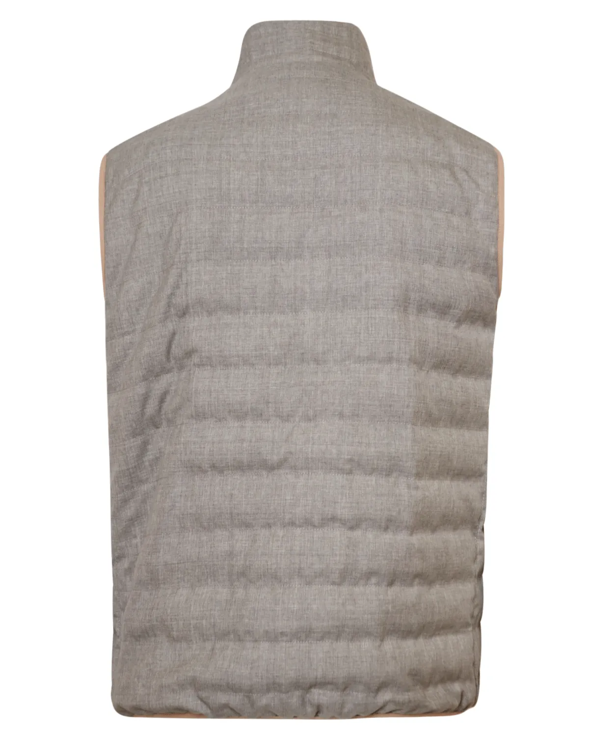 Pearl Gray Water Resistant Padded Vest for Sale