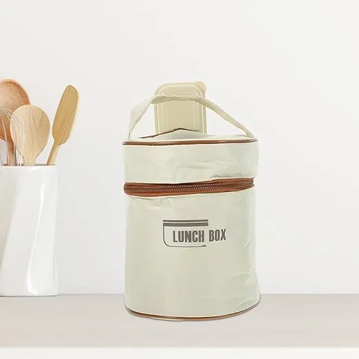 Portable Lunch Containers Insulated Lunch Box Set with Lunch Bag