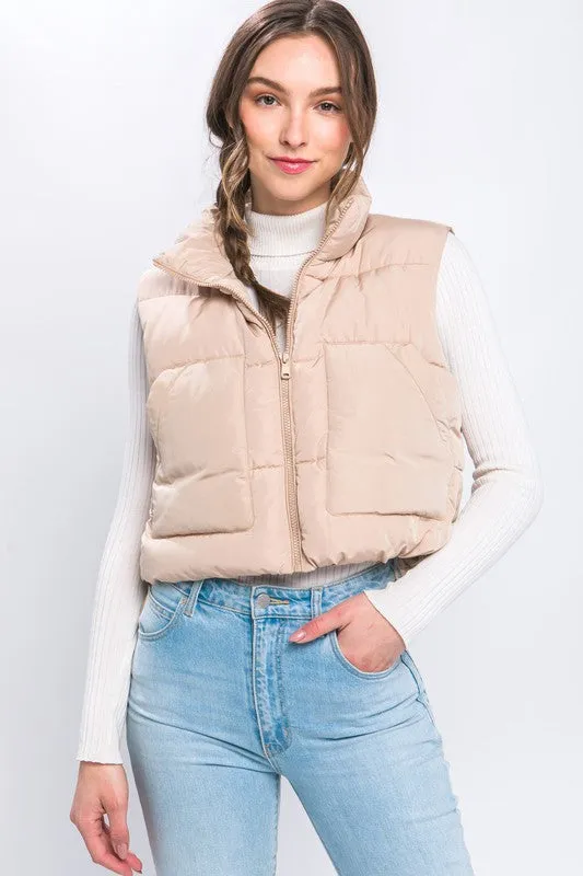 Puffer Vest With Pockets: Shop Now