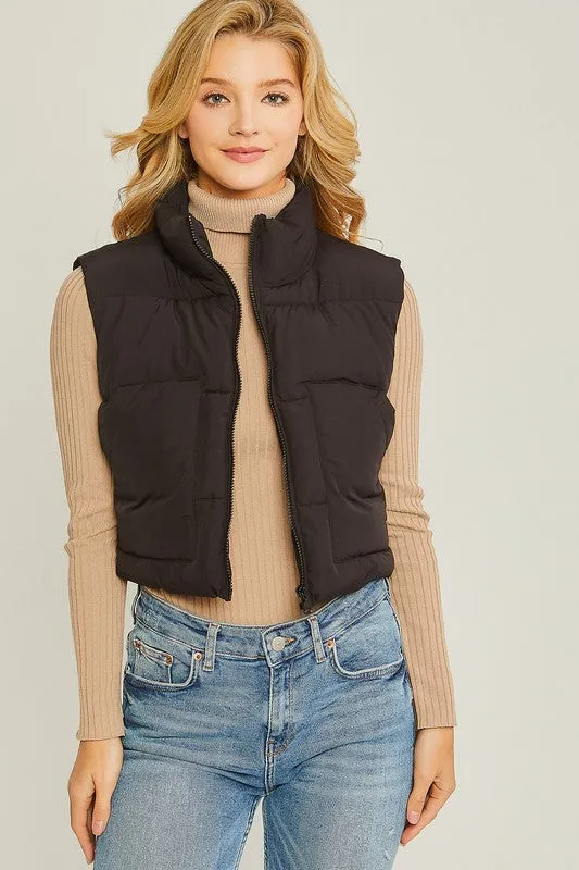 Puffer Vest With Pockets: Shop Now