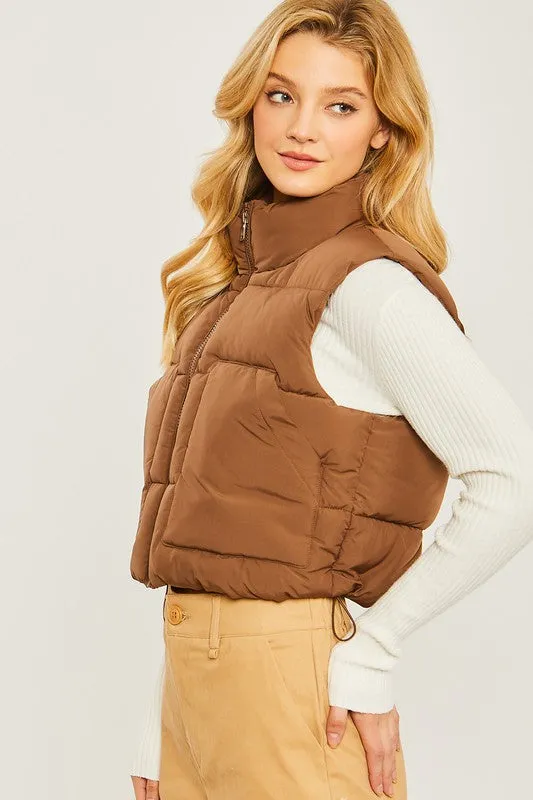 Puffer Vest With Pockets: Shop Now