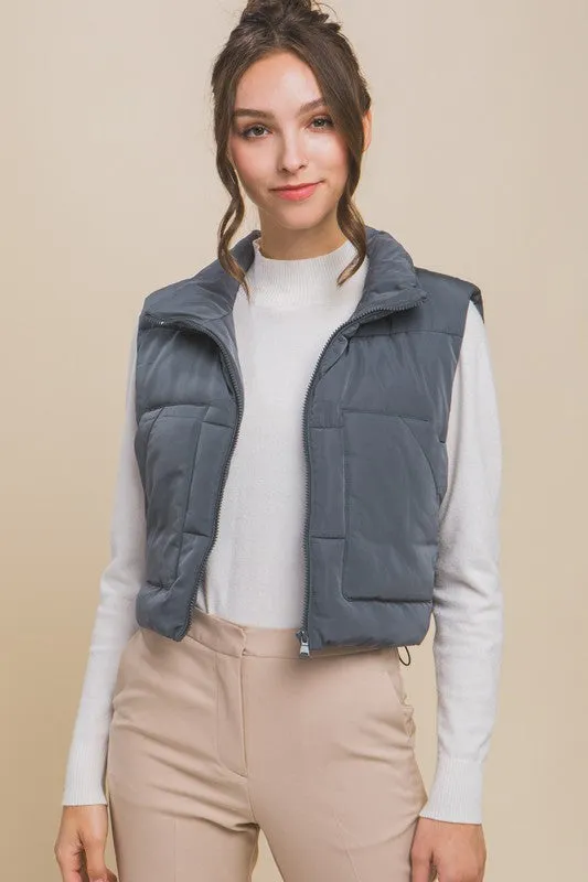 Puffer Vest With Pockets: Shop Now