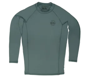 REAL Nimbus L/S Performance Knit Rashguard-Trooper