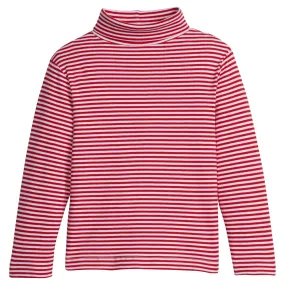 Red Striped Turtleneck