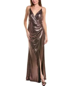 Rene Ruiz Rene by Rene Ruiz Collection Liquid Drape Gown