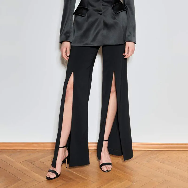 Result: High-Waisted Flared Pants - Lina Collection