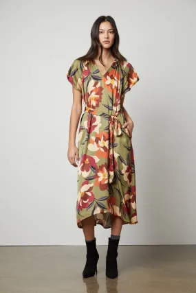 Results: Printed Midi Dress - Francine Collection