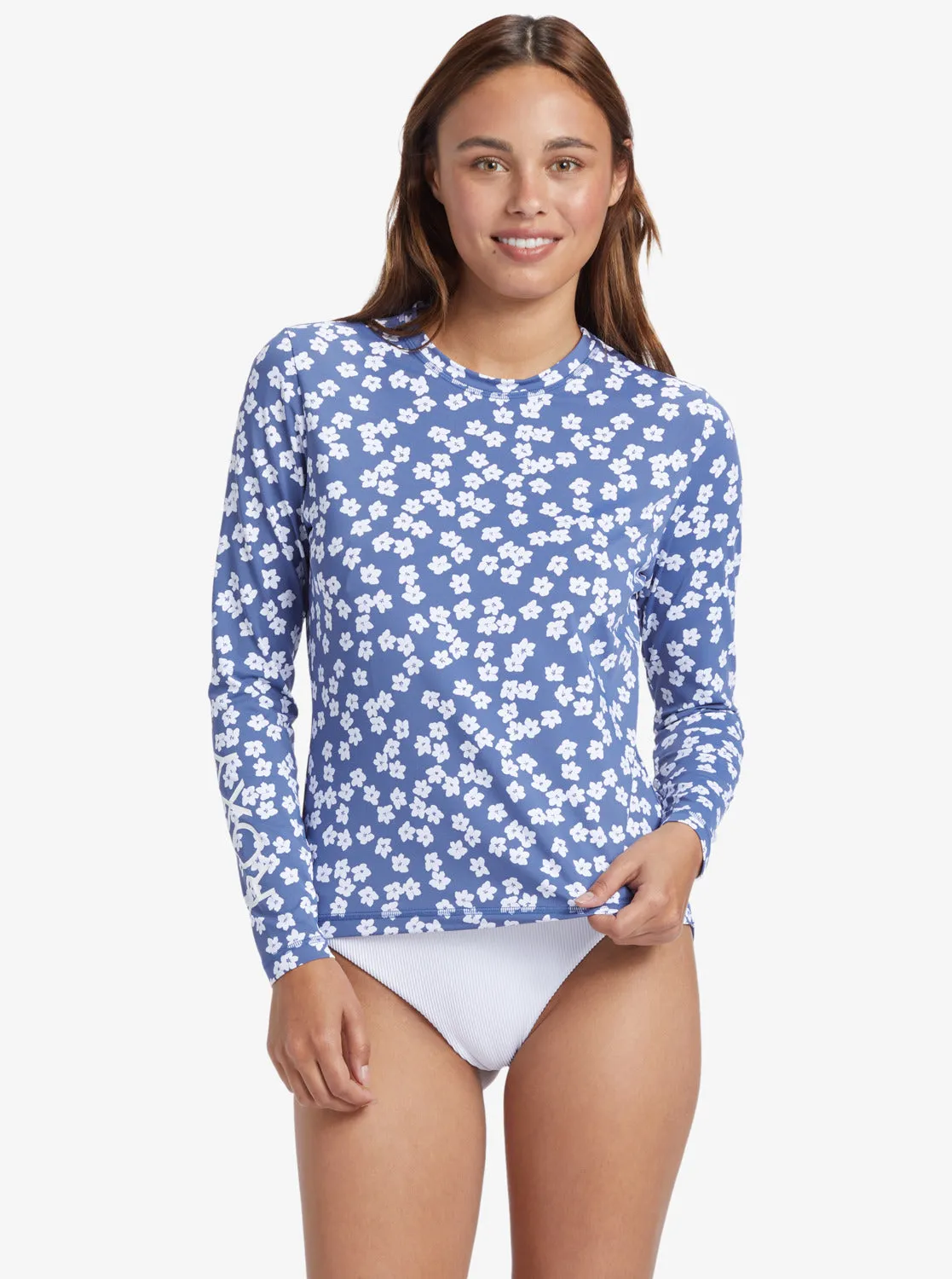 Roxy Sea Skippin Long Sleeve UPF 50 Rashguard