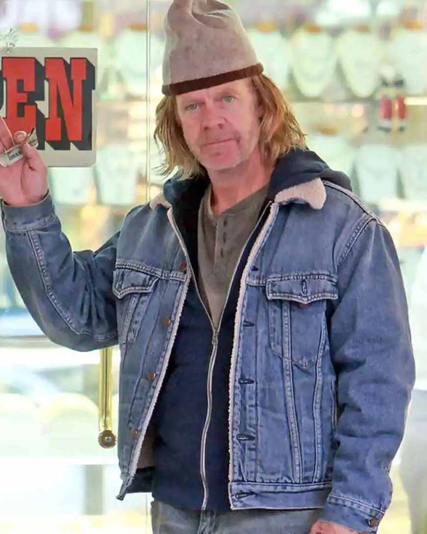 Shameless Frank Gallagher Blue Denim Jacket - Shameless Denim Jacket