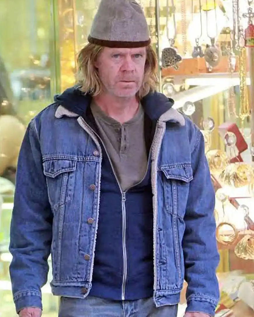 Shameless Frank Gallagher Blue Denim Jacket - Shameless Denim Jacket