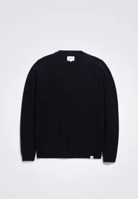 Sigfred Lambswool Sweater - Black