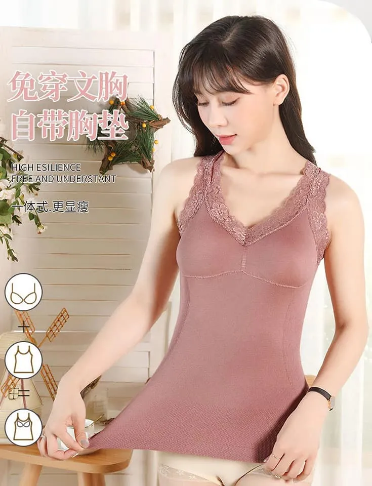 Sleeveless Tank Top Thermal Underwear