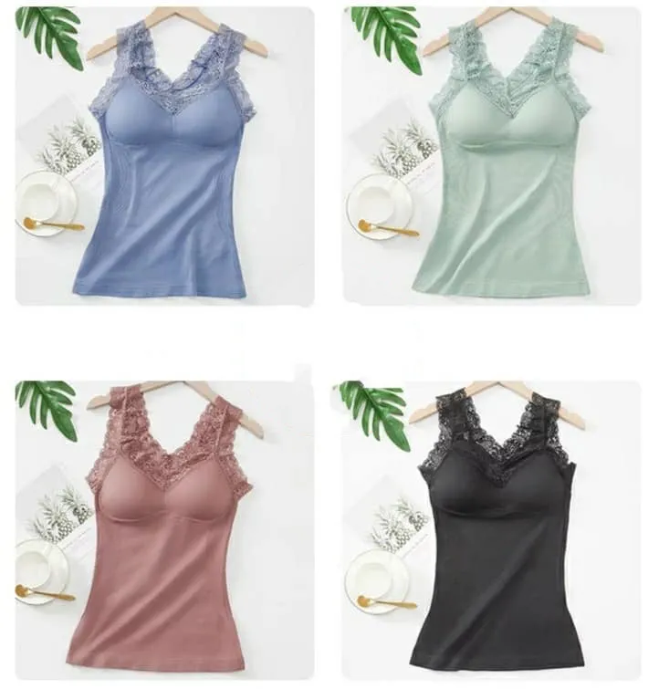 Sleeveless Tank Top Thermal Underwear