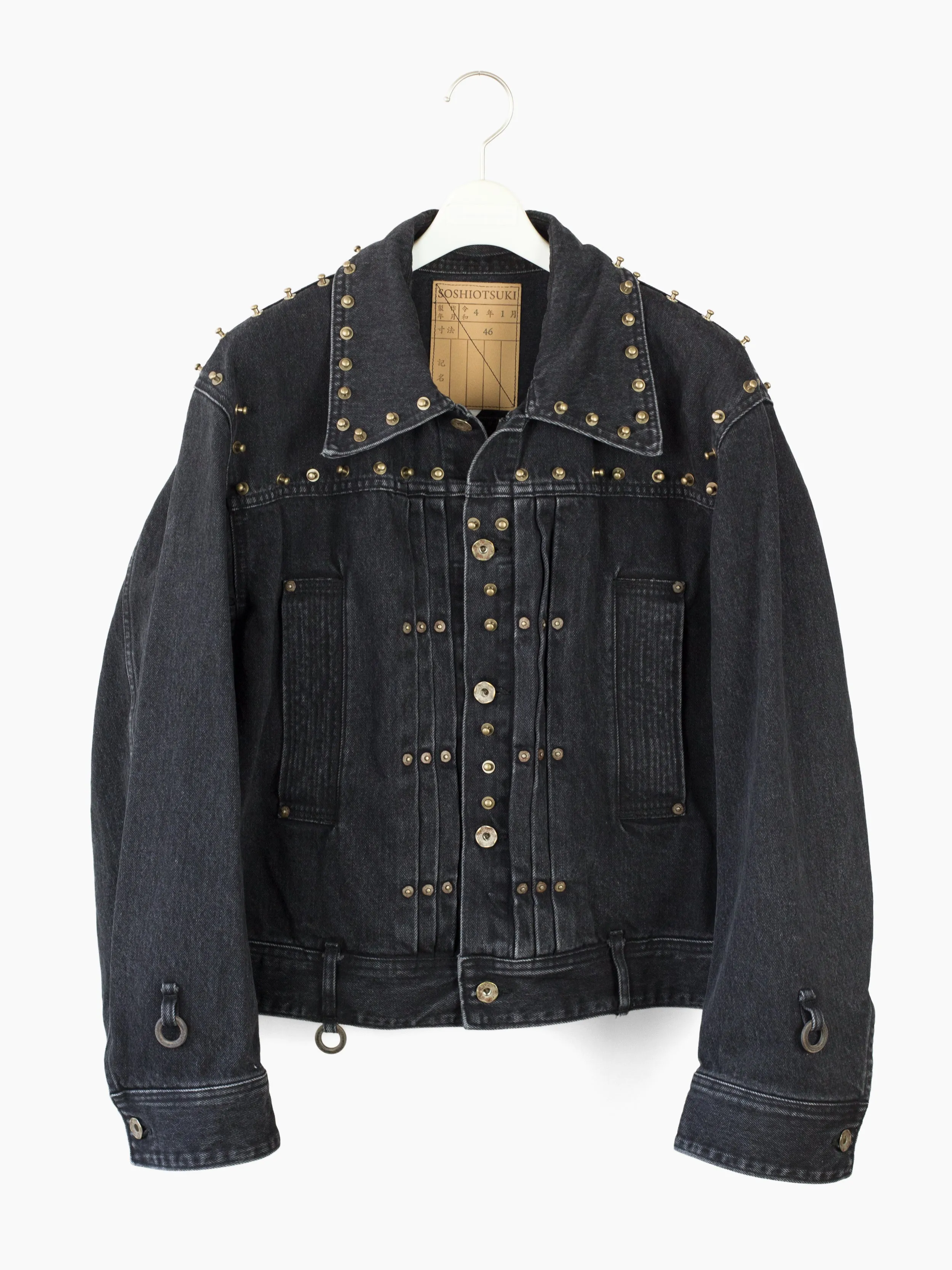 Soshiotsuki SS22 Studded BDH Denim Jacket