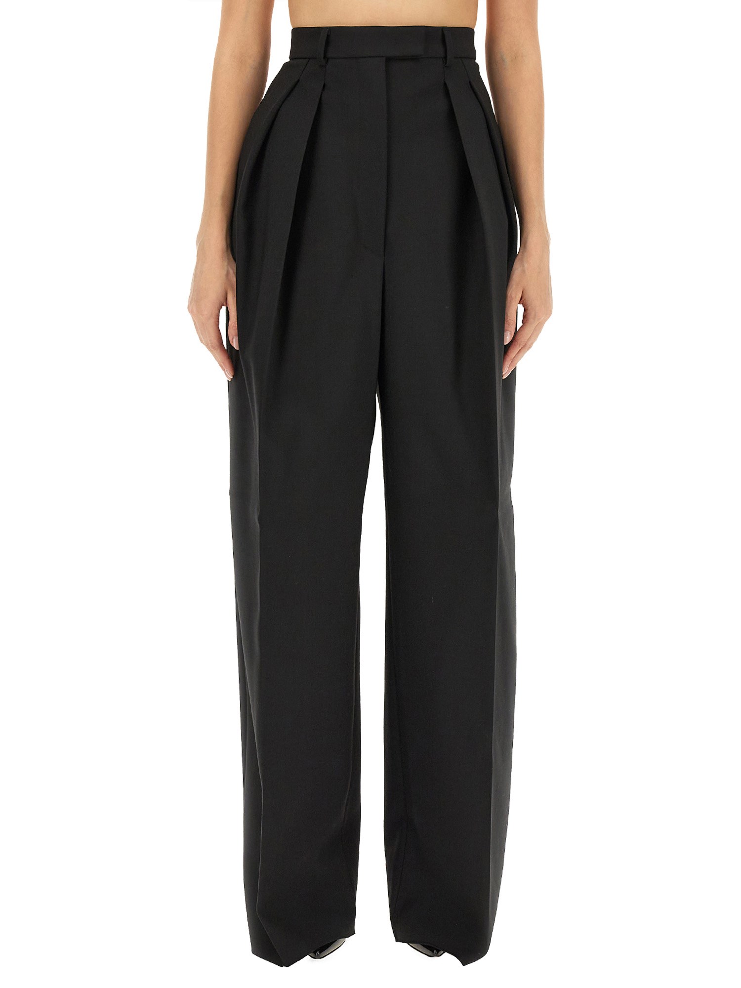 Sportmax wool blend wide pants