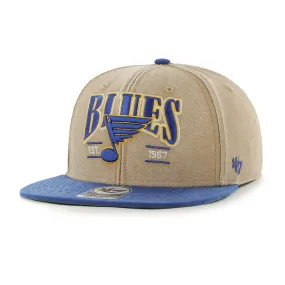 St Louis Blues Vintage Chilmark '47 Captain - Google SEO Optimized: Vintage St Louis Blues Chilmark '47 Captain Cap