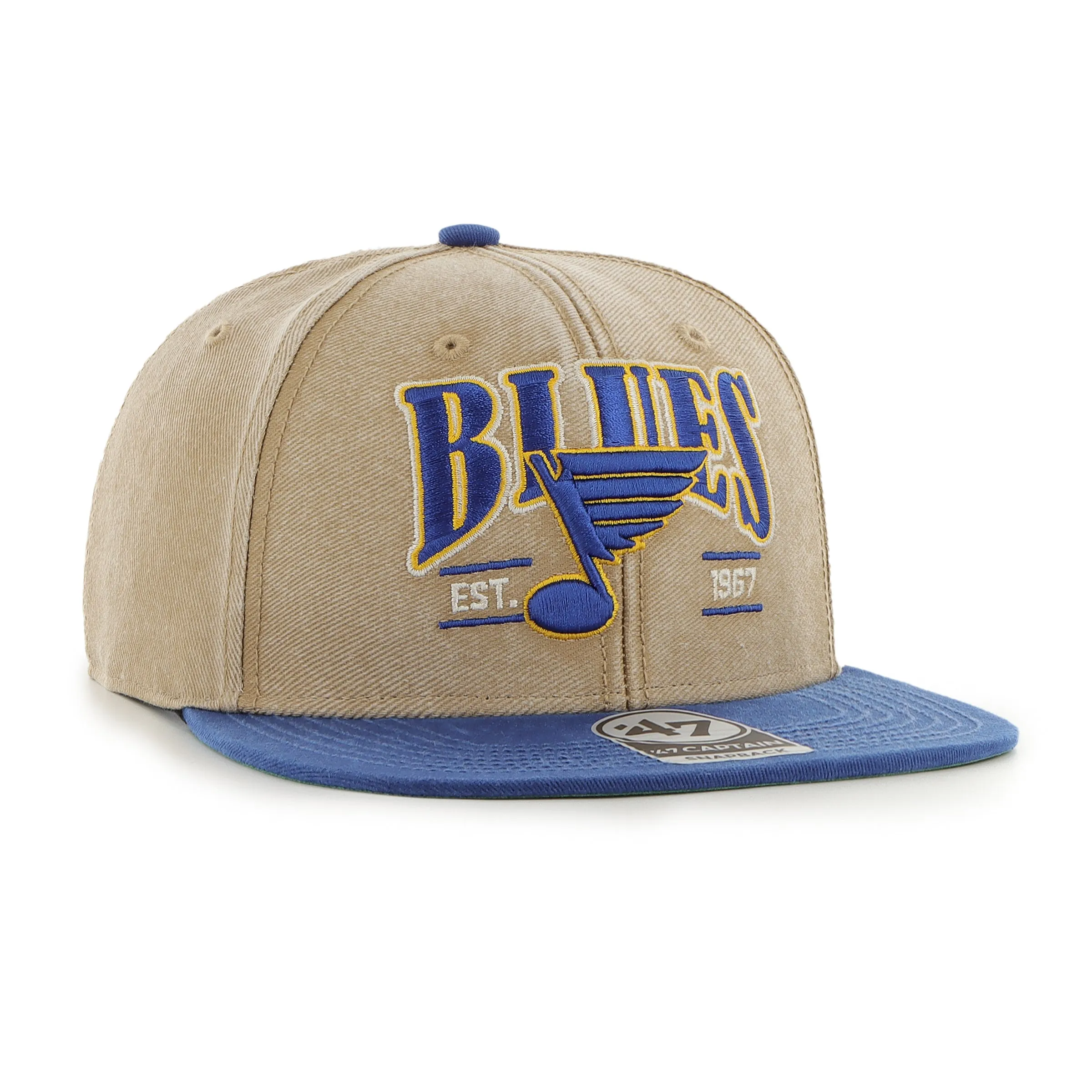 St Louis Blues Vintage Chilmark '47 Captain - Google SEO Optimized: Vintage St Louis Blues Chilmark '47 Captain Cap