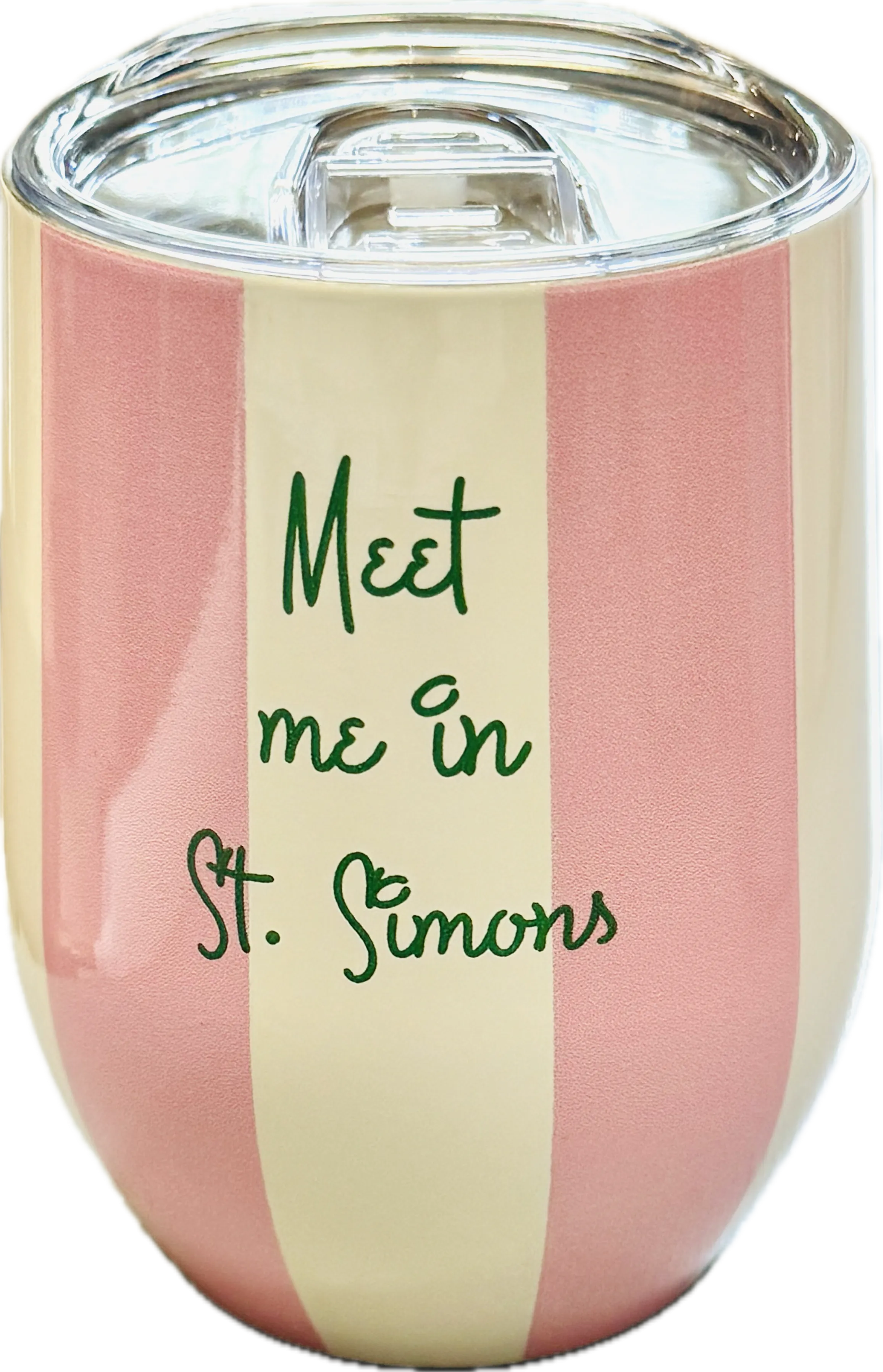 St. Simons Wine Tumbler - Let's Connect