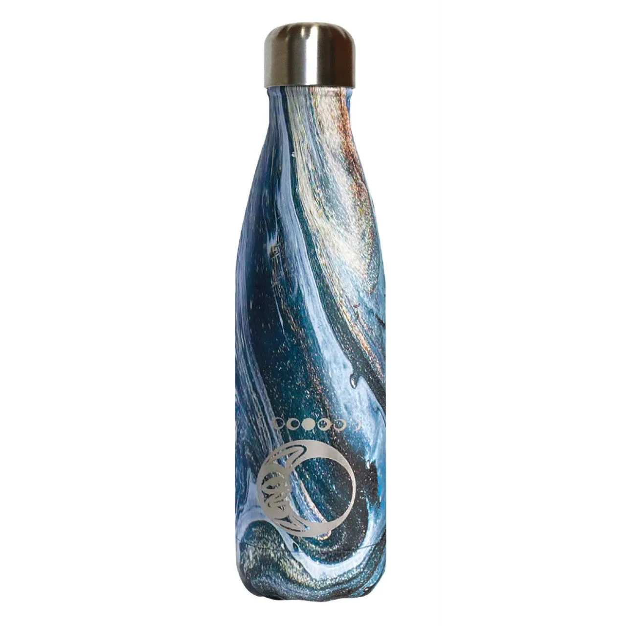 Stainless Steel Moon Phases Insulated Bottle | Maynard Johnny Jr.