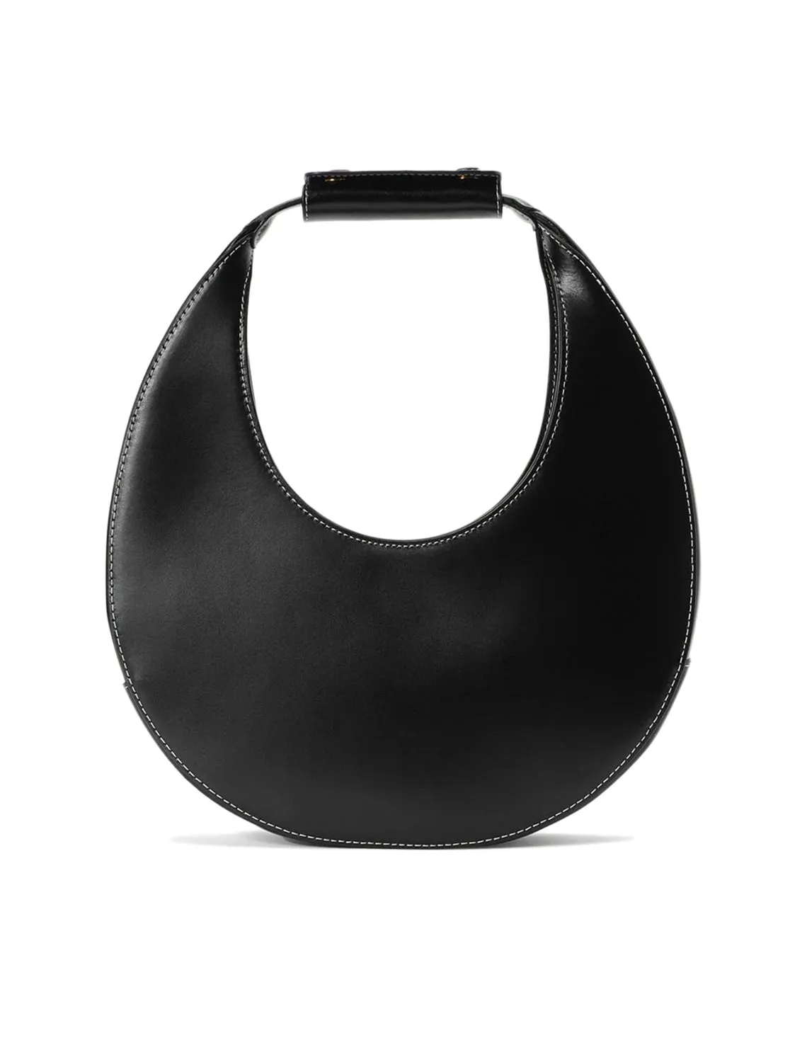     STAUD   moon tote bag in black