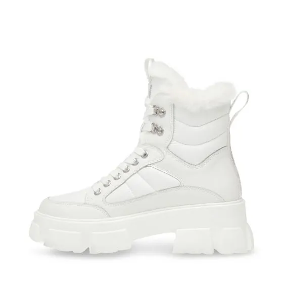 Steve Madden Triggers White / White Boots