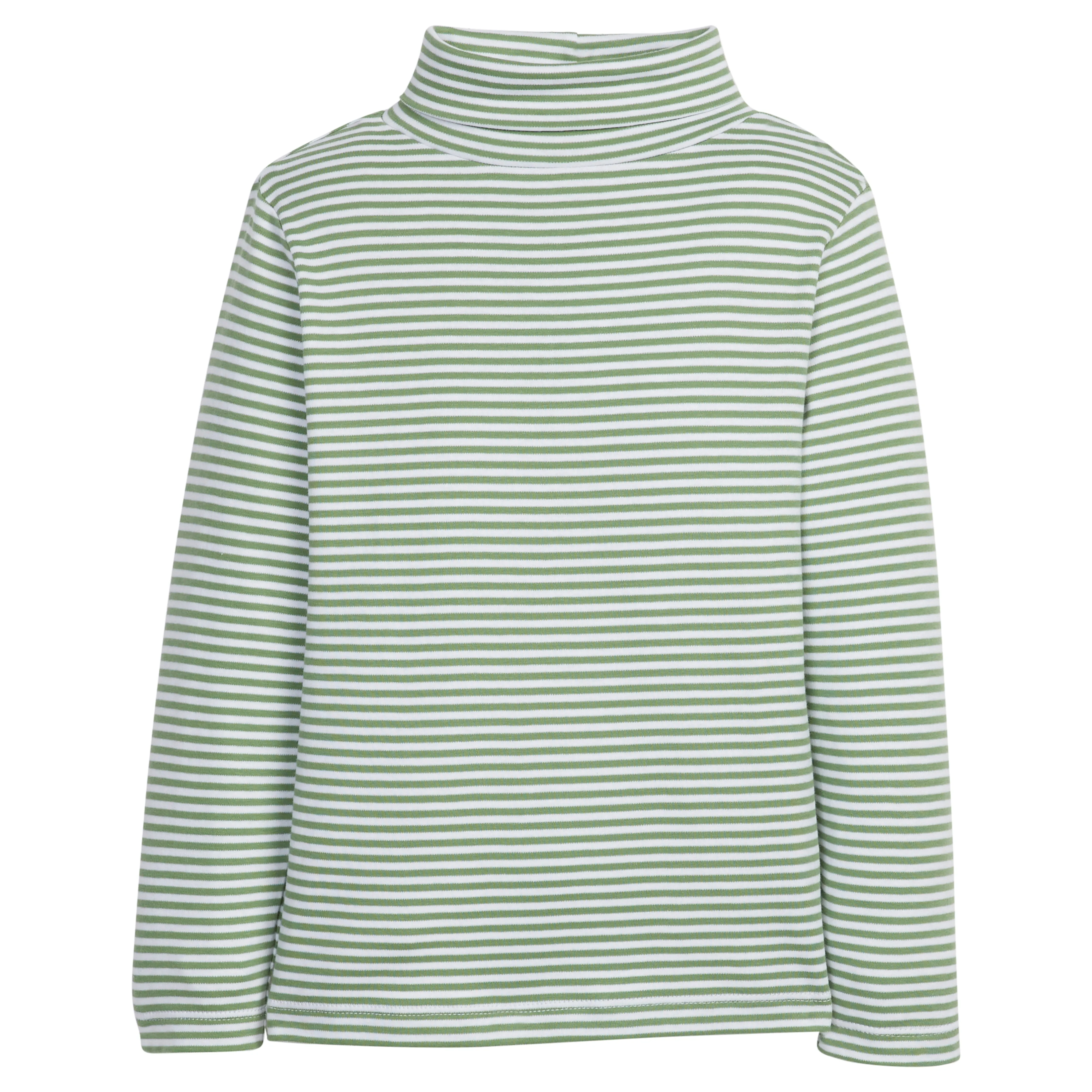 Stripe Turtleneck Watercress Google SEO result: Green Striped Turtleneck