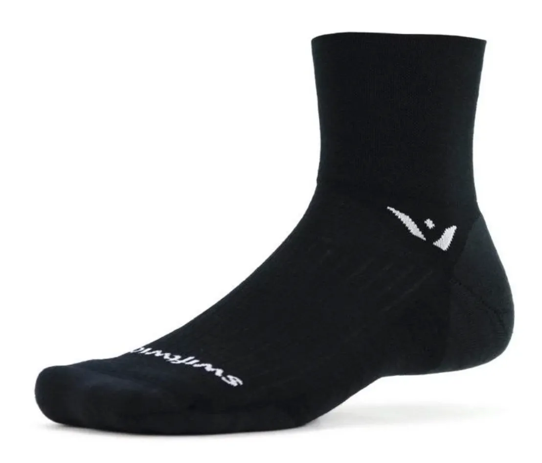 Swiftwick Pursuit Four - High-performance Athletic Socks for Active Individuals.