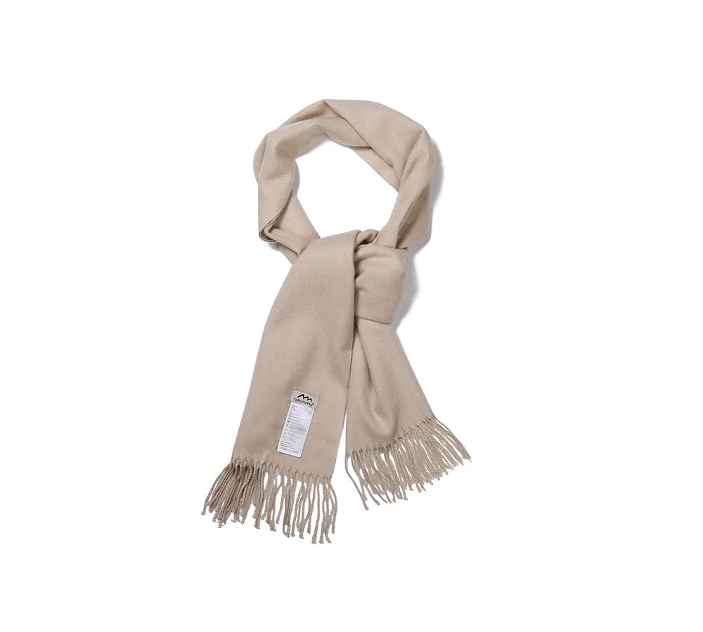 TARRAMARRA Wool Blend Nonnie Solid-Colored Scarf