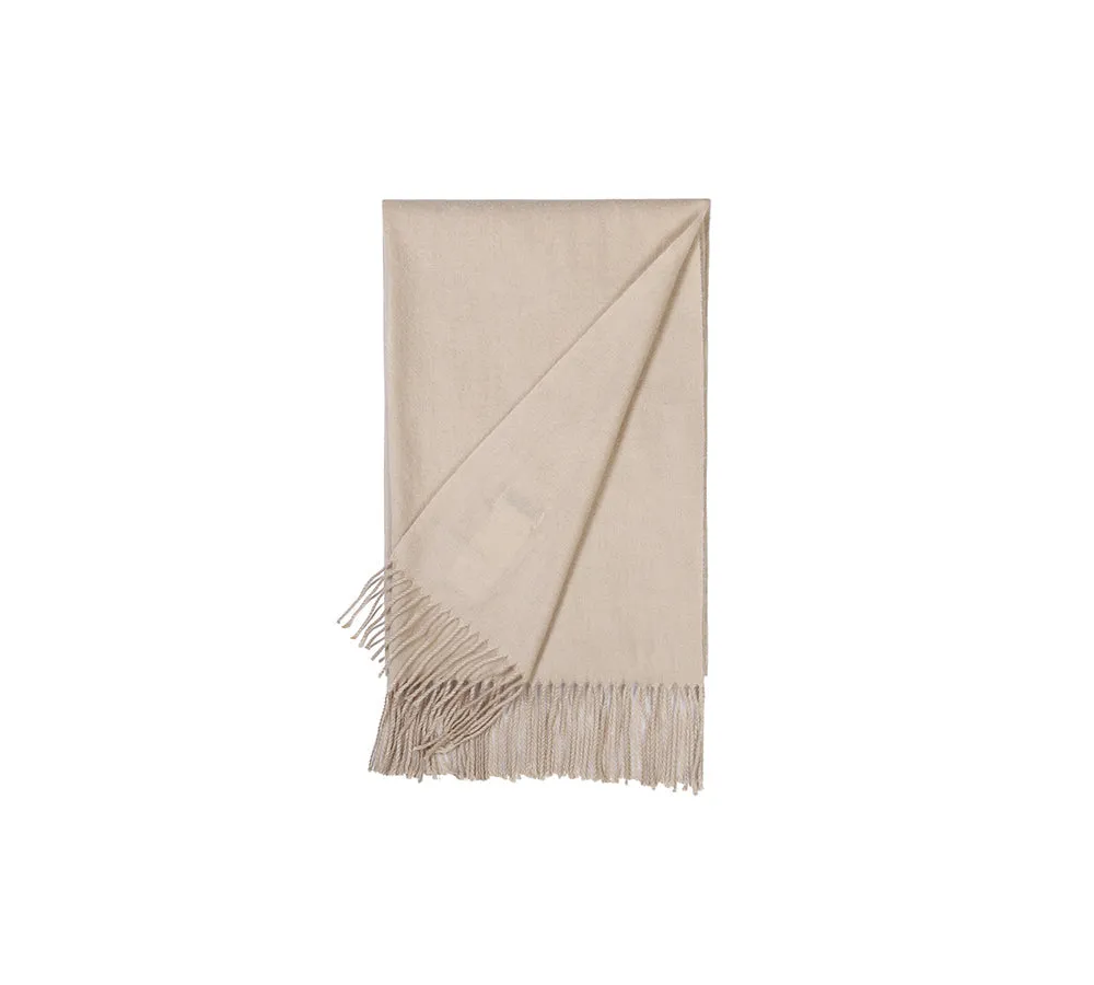 TARRAMARRA Wool Blend Nonnie Solid-Colored Scarf