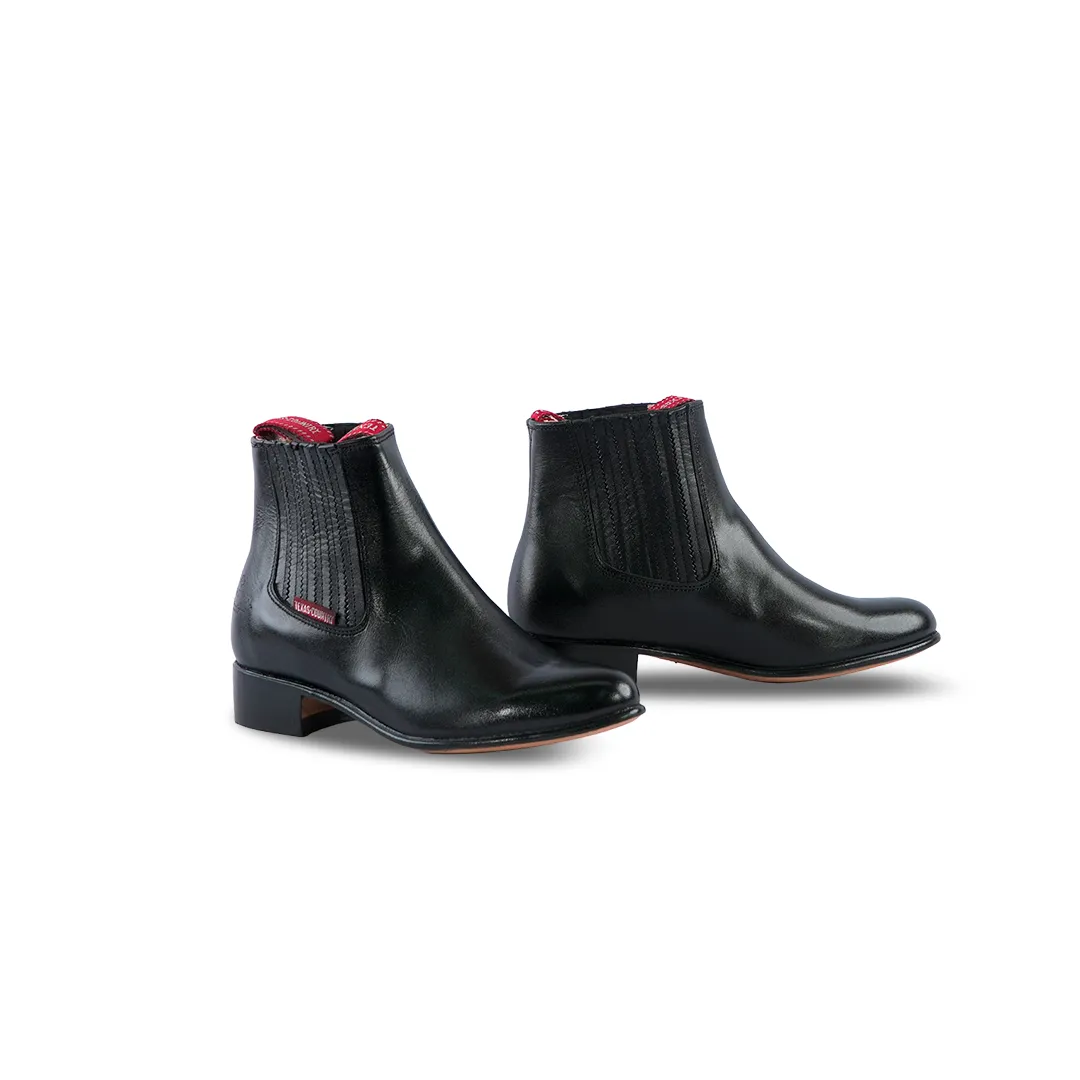 Texas Country Kids Chelsea Boots Napa Black E50