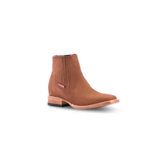 Texas Country Kids Chelsea Boots Nobuck Cajeta E1200