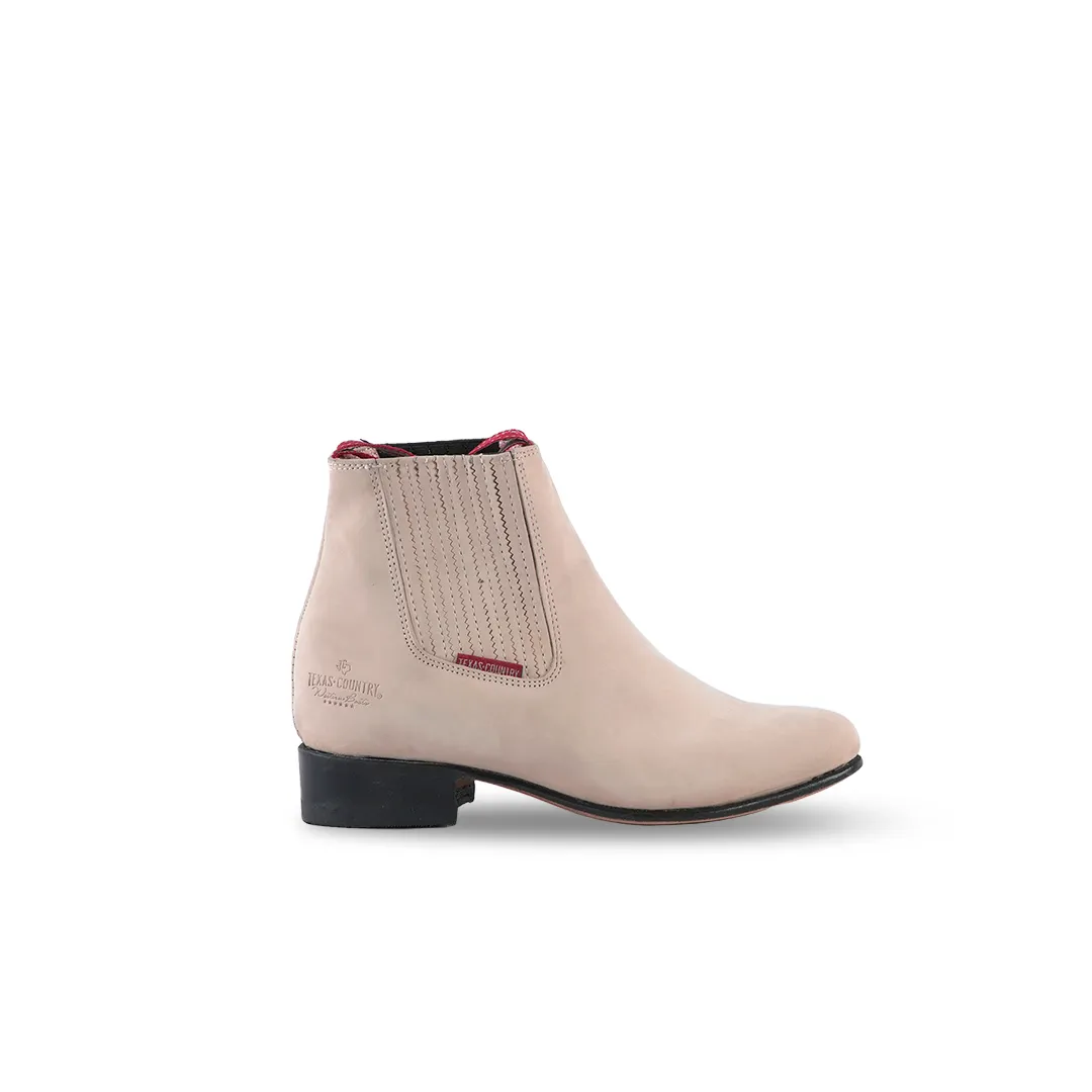 Texas Country Kids Chelsea Boots Nobuck Perla E800