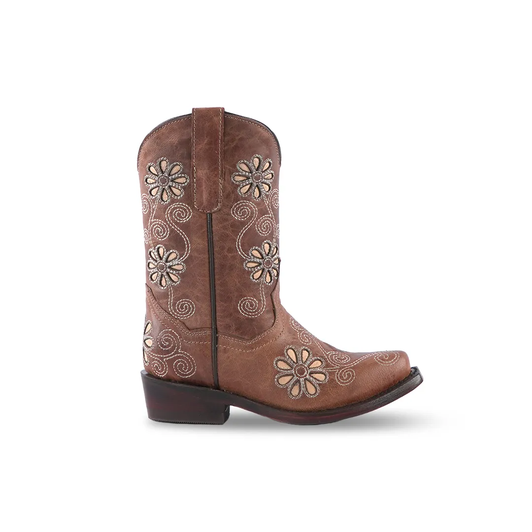 Texas Country Kids Western Girls Boots Sierra Orix B23 Napoles