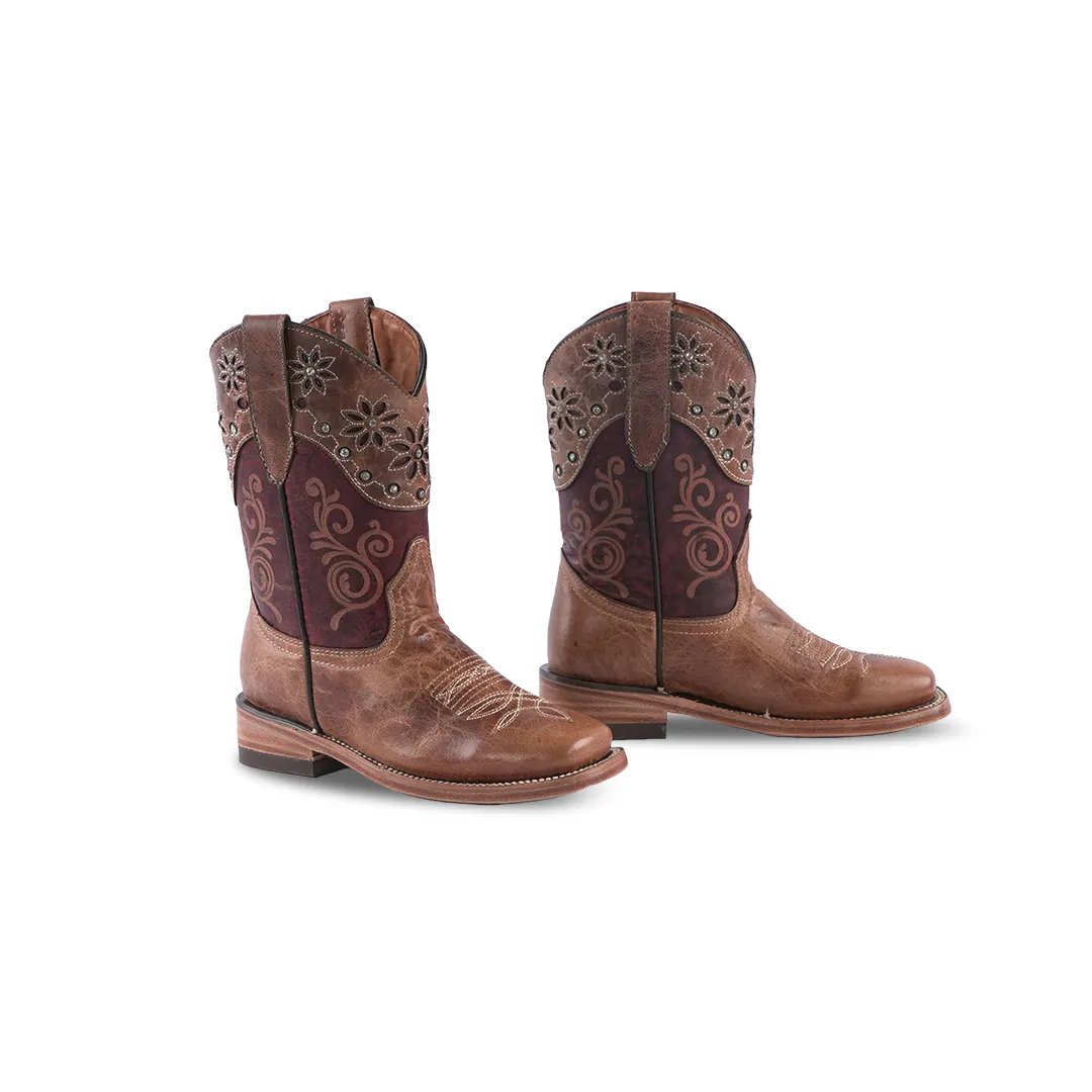 Texas Country Kids Western Girls Boots Sierra Orix Grecas