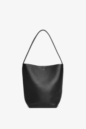 The Row Medium N/S Park black tote bag